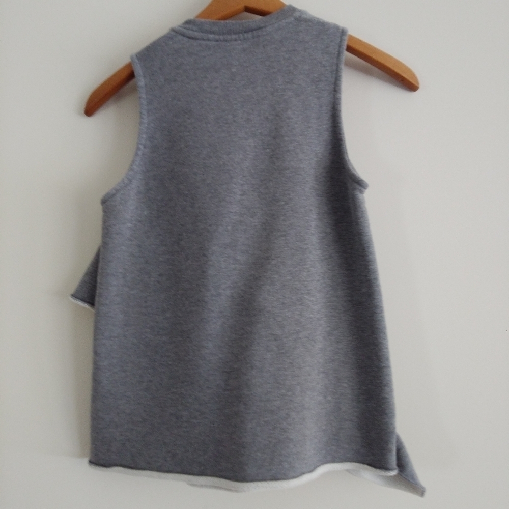 Carven Ruffle Sweatshirt Tank. Excellent Condition. Size XS - Picture 5 of 6